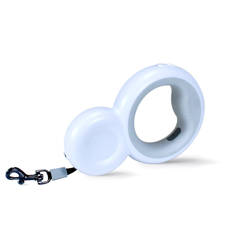 Bracelet Pet Leash Retractable With Light & Trash Bag
