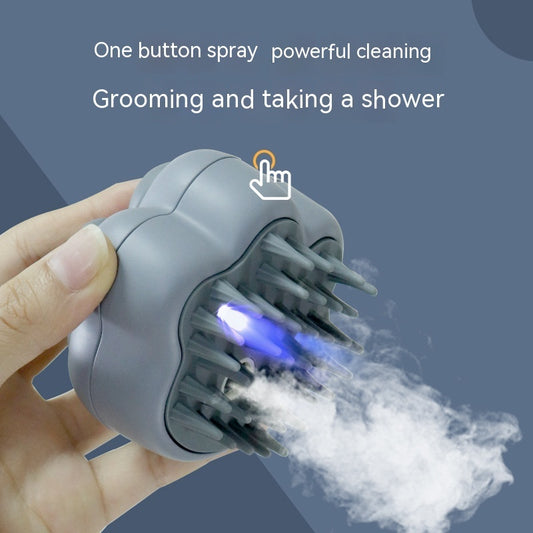 Pet Steamy Massage Comb with UV sterilization and easy cleaning