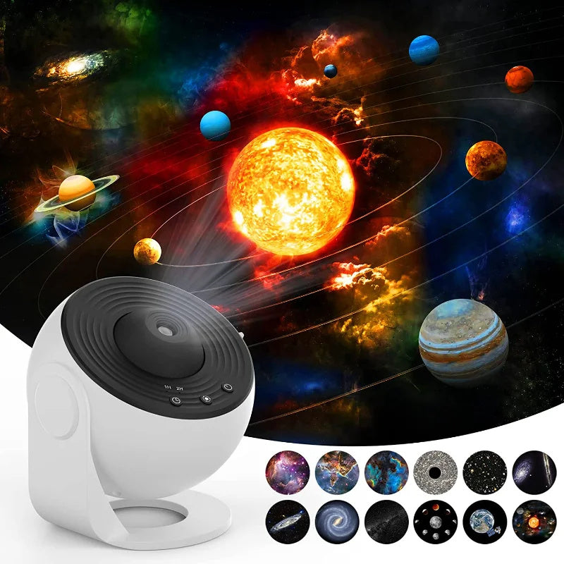 Night Light Galaxy Projector, Starry Sky Projector, 360 Rotate Planetarium Lamp for any room, Decorative Gift