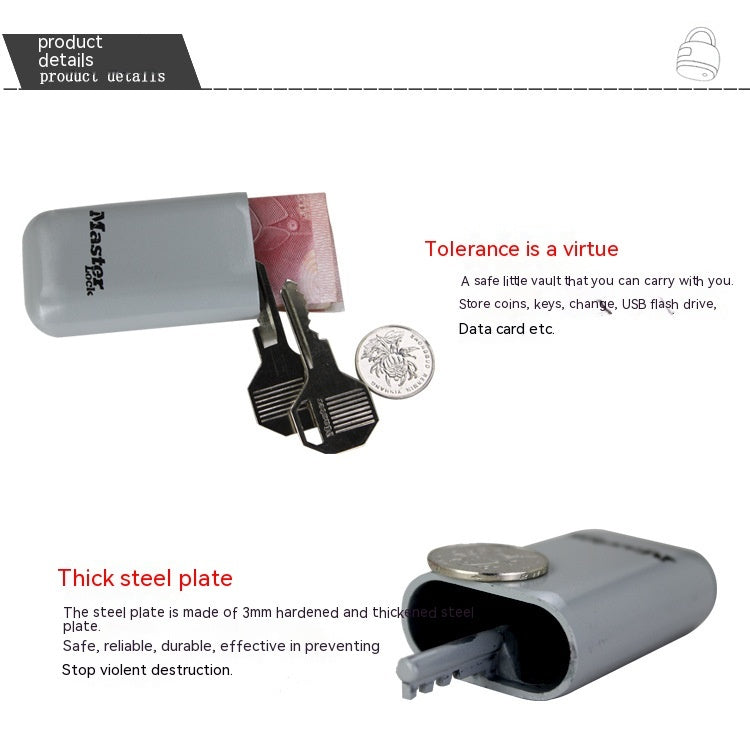 Password Lock Beach Safe Box