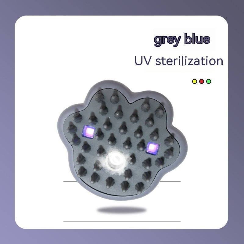 Pet Steamy Massage Comb with UV sterilization and easy cleaning