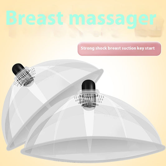 Battery Powered Breast And Chest Vibration Massager