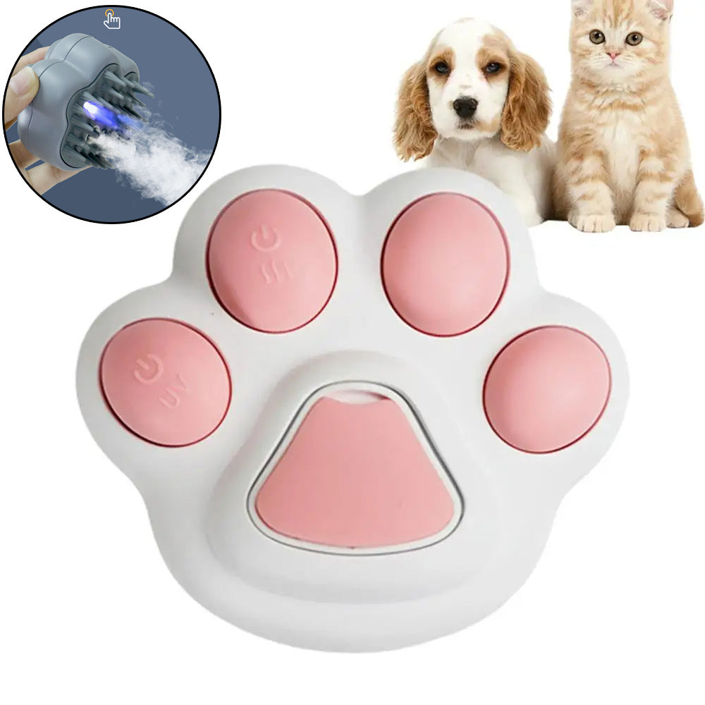 Pet Steamy Massage Comb with UV sterilization and easy cleaning