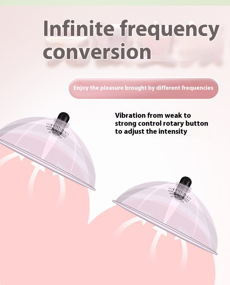 Battery Powered Breast And Chest Vibration Massager