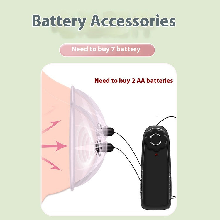 Battery Powered Breast And Chest Vibration Massager