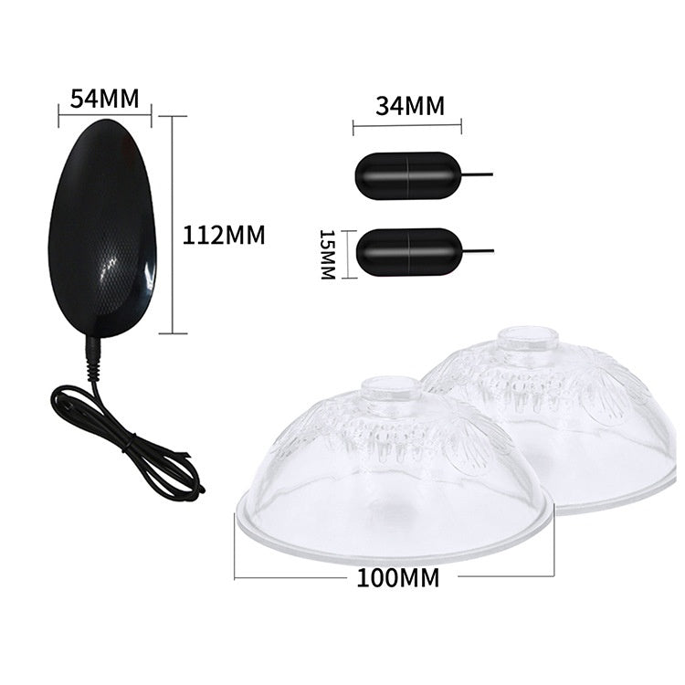 Battery Powered Breast And Chest Vibration Massager